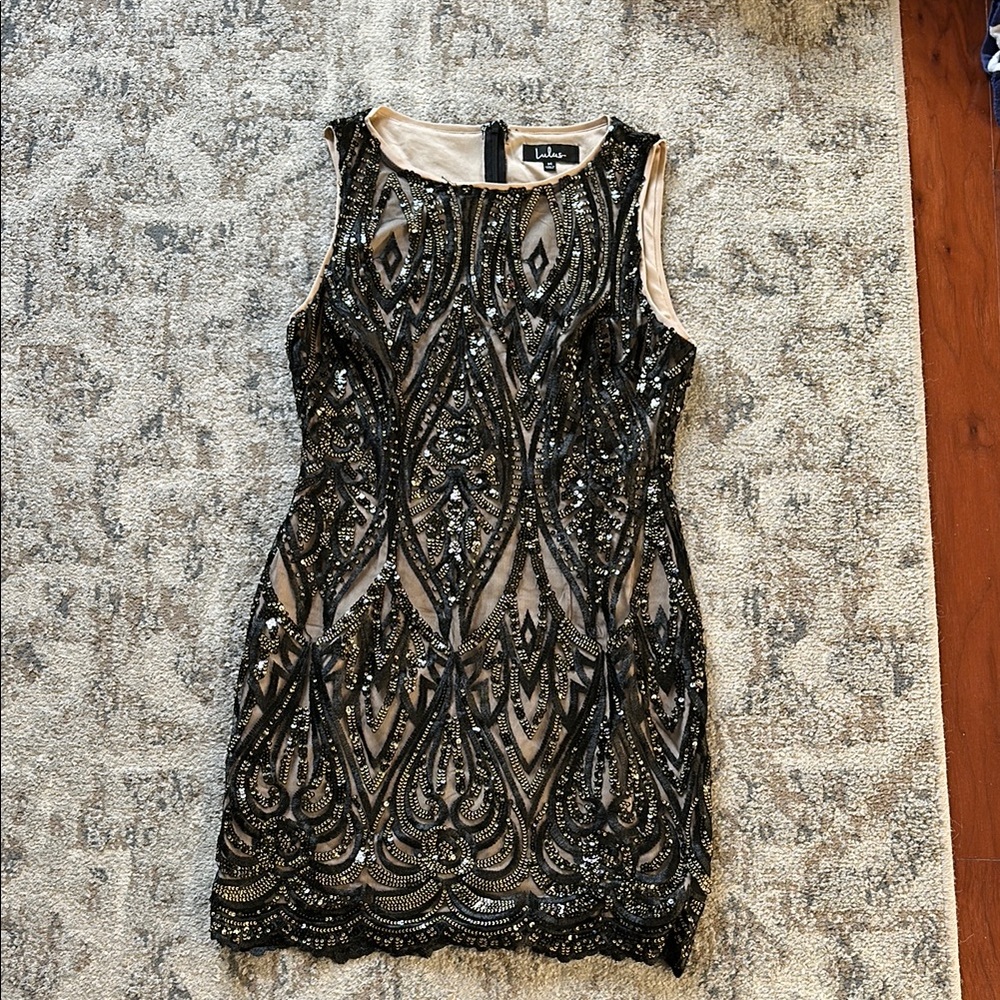 Lulu's Black Mini Dress